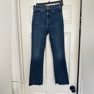 Mother Hustler Ankle Jeans